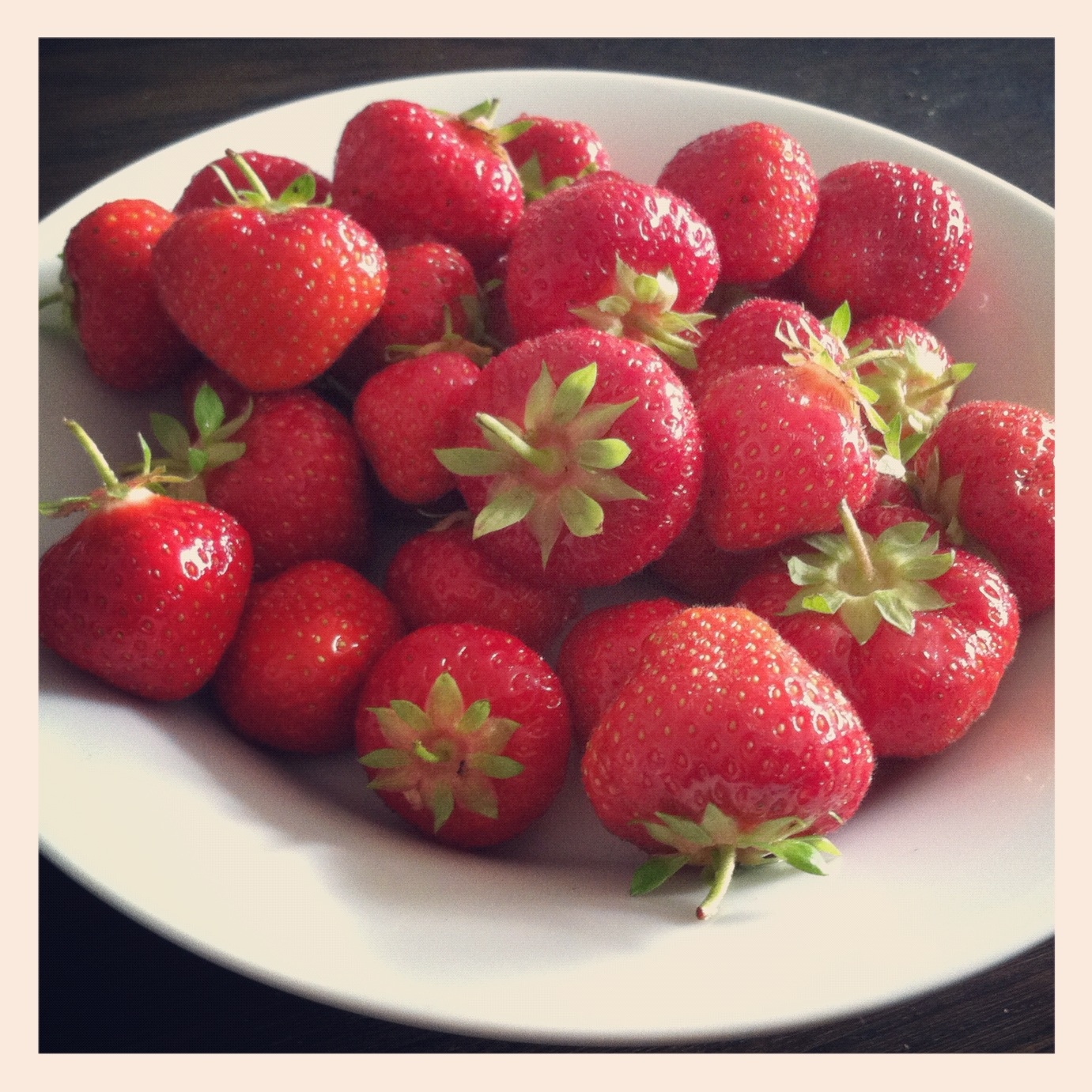 the Spoils of Summer, fresh Danish Strawberries